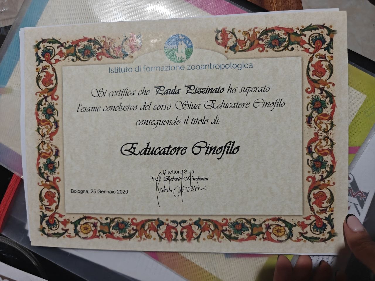 Fotografía del documento: Educadora canina
